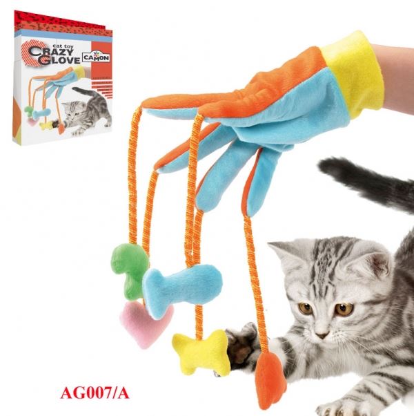 Резиновая рука для кота